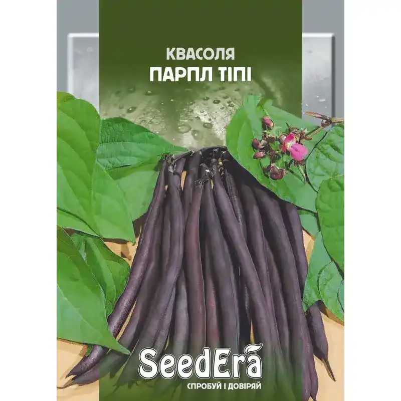 Фасоль спаржевая кустовая Парпл Типи 20 г от Профессиональных Семян