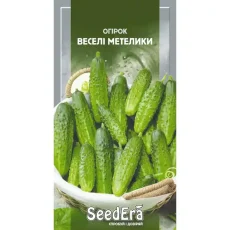 Огурец Веселые бабочки 0,5 г от Профессиональных Семян