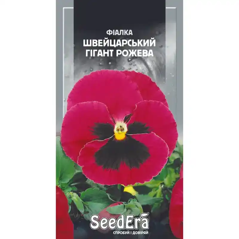 Фиалка Швейцарский гигант розовый 0,1 г от Профессиональных Семян