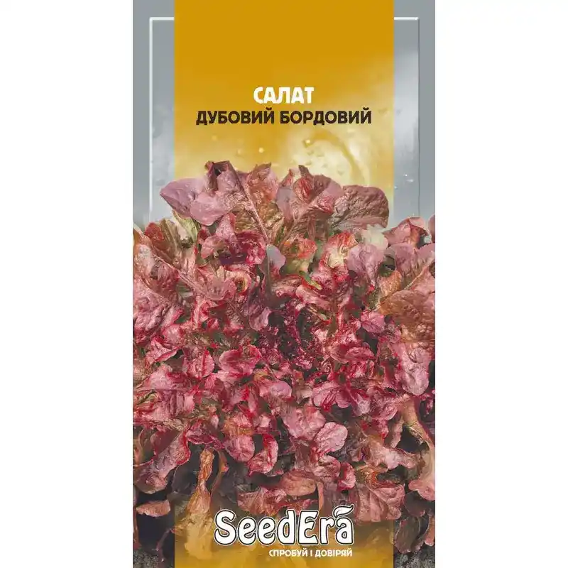 Салат Дубовый бордовый 1 г от Профессиональных Семян