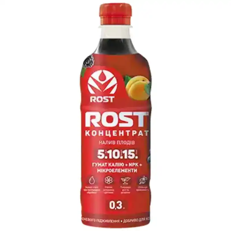 Удобрение Rost Концентрат 5.10.15 от Профессиональных Семян