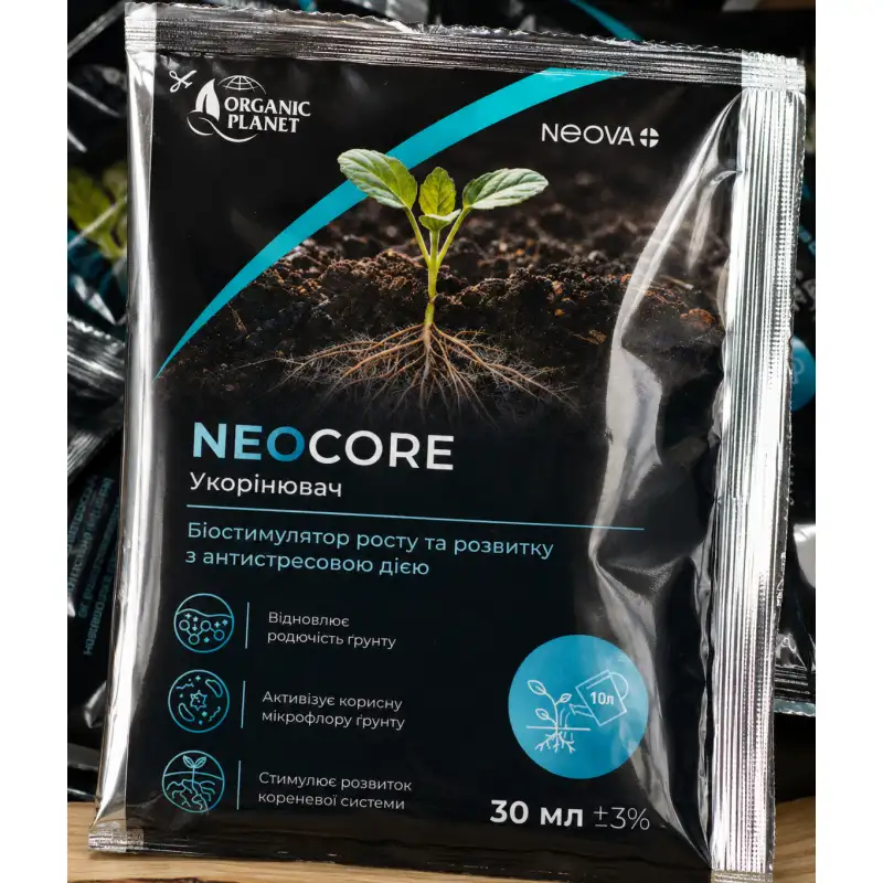 NeoCore (Неокор), биостимулятор роста корневой системы, биоактивный экстракт торфа от Профессиональных Семян