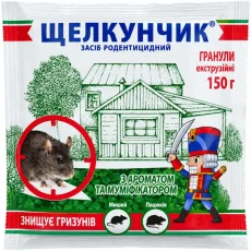 Щелкунчик — родентицидное средство, экструзионные гранулы с мумификатором