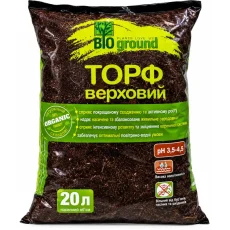 Торф верховой Bio ground — 100% натуральный
